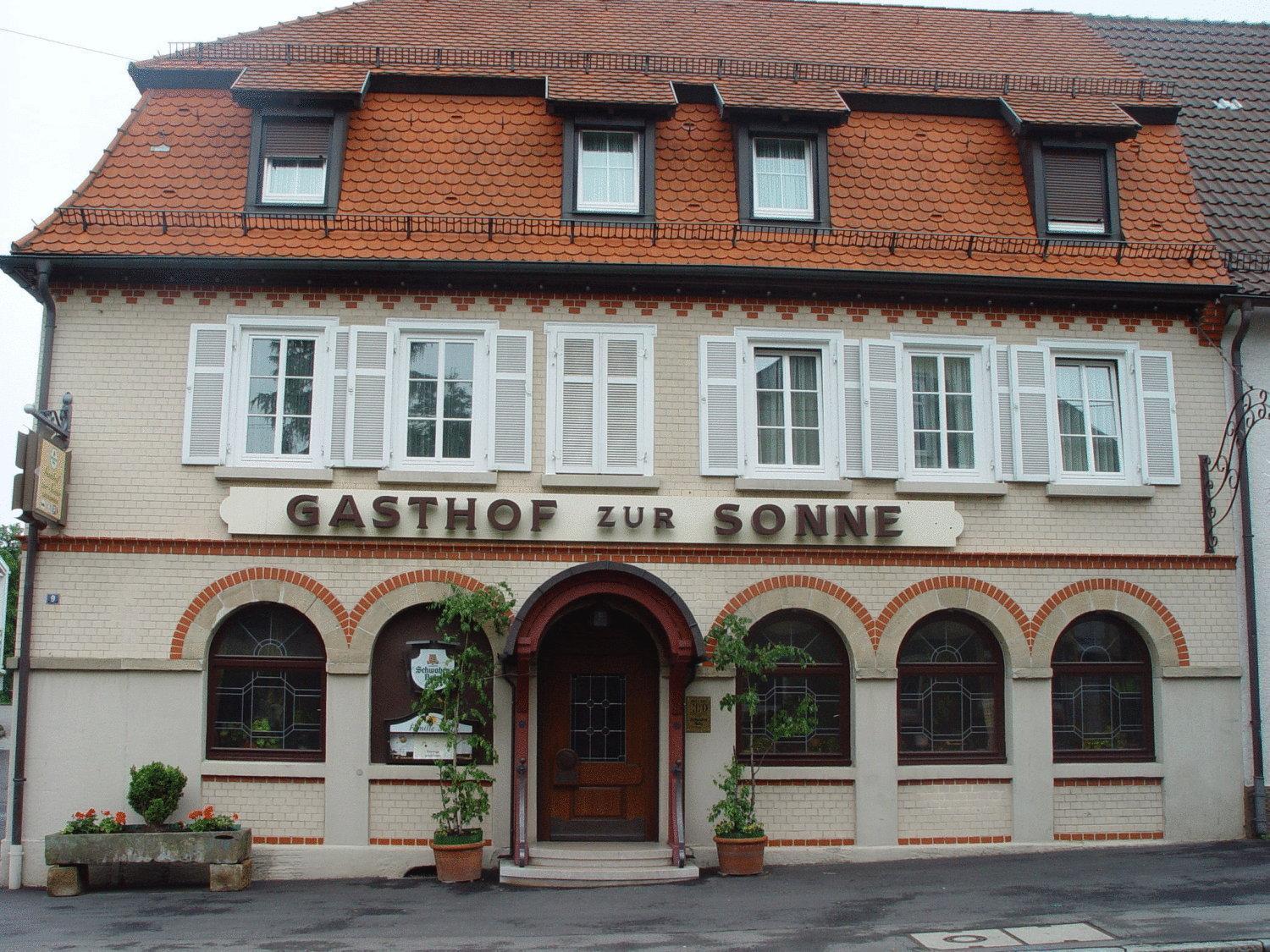 Gasthof Zur Sonne Stuttgart Zewnętrze zdjęcie